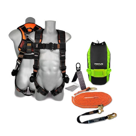 Frontline Combat Complete Roofers Kit with 50 ft Lifeline RK110V50